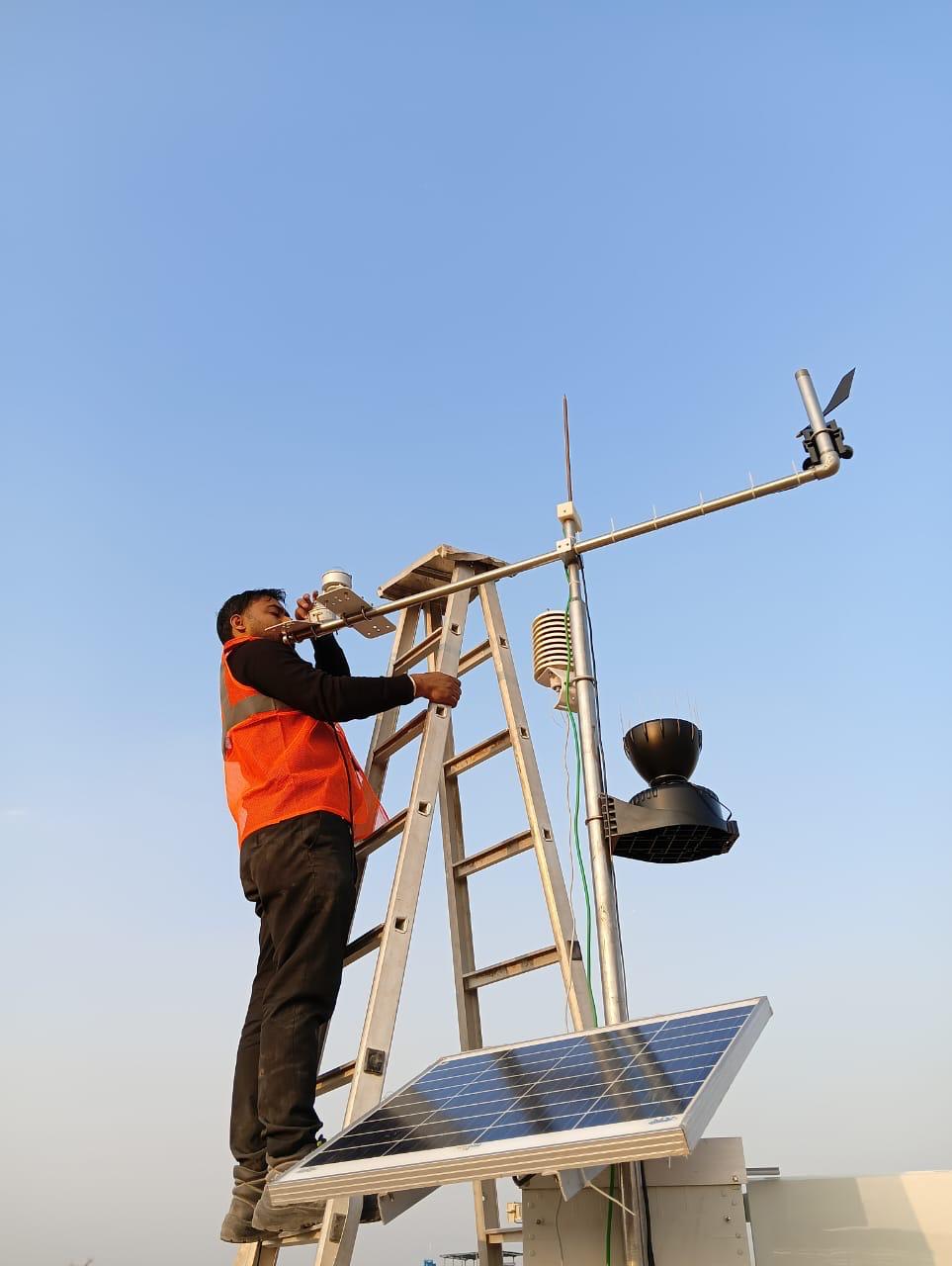 Engineers at the BKC WeatherSys training program